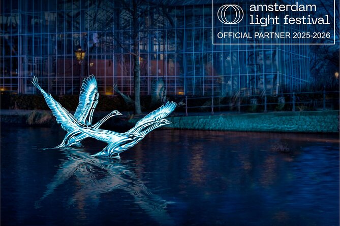 Join Our Magical Amsterdam Light Festival Cruise with Drinks! - Discover the Magic of the Amsterdam Light Festival Cruise for $32.93