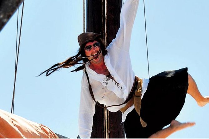 Jolly Roger Pirate Cruise from Paphos - Swimming in Riccos Bay’s Secret Cove