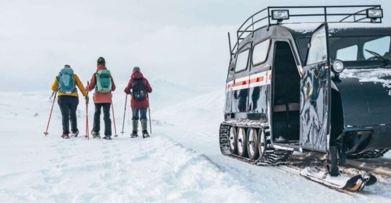 Jotunheimen: Snowcoach Tour with Snowhoeing and Lunch - Experience the Charm of Norway’s Winter on the Jotunheimen Snowcoach Tour