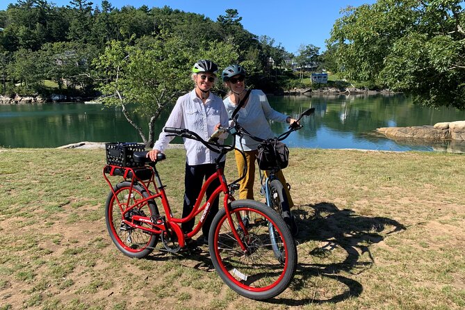 Joy Ride E-Bike Tour of Boothbay Harbor - Discovering the Forested Sprucewold Area