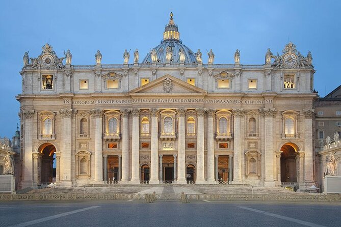 JUBILEE Christian Rome: the four Basilicas - private tour 5h - St. Peter’s Basilica: The Grand Holy Site in Vatican City