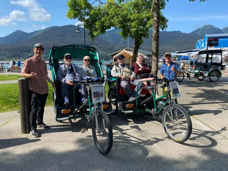 Juneau: Five-Star Pedicab Tour - The 75-Minute Adventure: Covering Ground at a Comfortable Pace