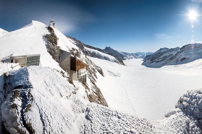 Jungfraujoch: Top of Europe Day Trip from Zurich - Descending via Eigergletscher and the V-Cableway