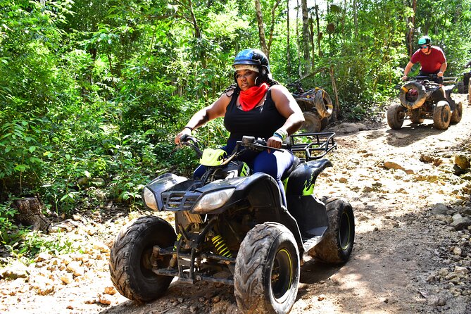 Jungle Adventure! ATV's (shared), Ziplining and Cenote Cancun & Playa Del Carmen - Ziplining Through the Jungle Canopy