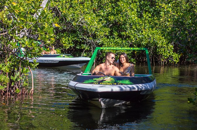 Jungle Tour Adventure Cancun: Jungle Tour Cancun Explore - Stop at Playa Conchitas for Caribbean Calm