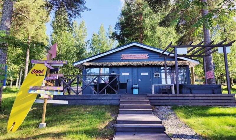 Jyvaskyla: Pampering Sauna at Lakeland's Laguna Beach - Inside the Laguna Sauna Complex: Facilities and Comfort