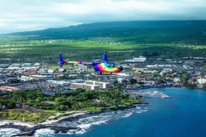 Kailua-Kona: Coastal Scenic Doors On/Off Helicopter Tour - Flying Along Kailua Bay and Magic Sands Beach