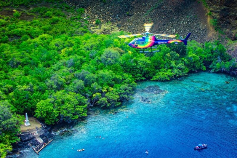 Kailua-Kona: Coastal Scenic Doors On/Off Helicopter Tour - Flying Over Kona Coffee Farms