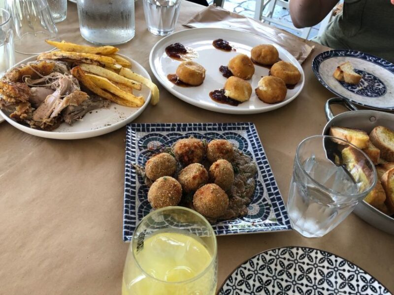 Kalamata: Food tour and Olive Oil Tasting with Light Lunch - A Light Mediterranean Lunch in a Family Ouzo Tavern