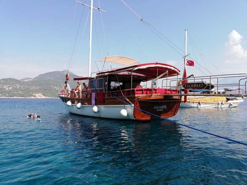 Kalkan: Full-Day Shared Gulet Boat Cruise with Lunch - Setting Sail from Kalkan Harbour
