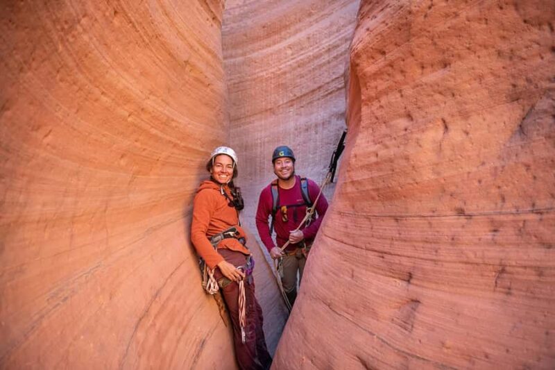 Kanab: Family Slot Canyon & Rappelling, Private - Key Points