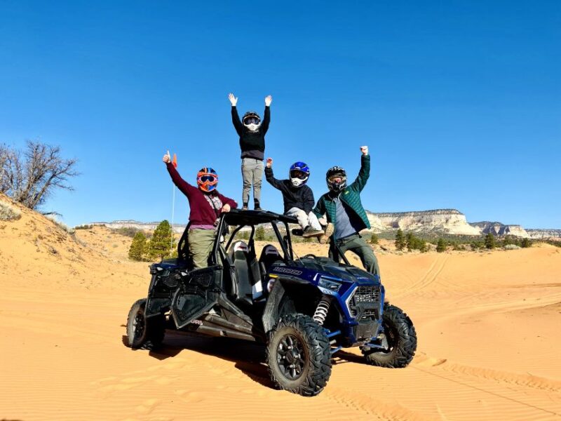 Kanab: Peek-a-Boo Slot Canyon ATV Self-Driven Guided Tour - Navigating the Scenic Sand Trails