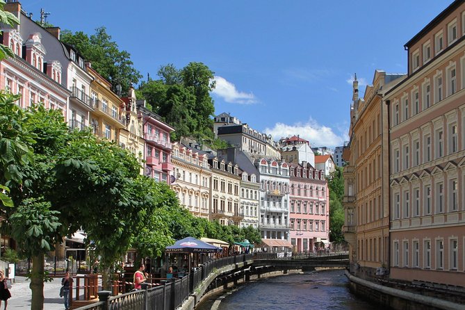 Karlovy Vary including Watchtower and Funicular from Prague - The Scenic Ride Up to the Diana Observation Point