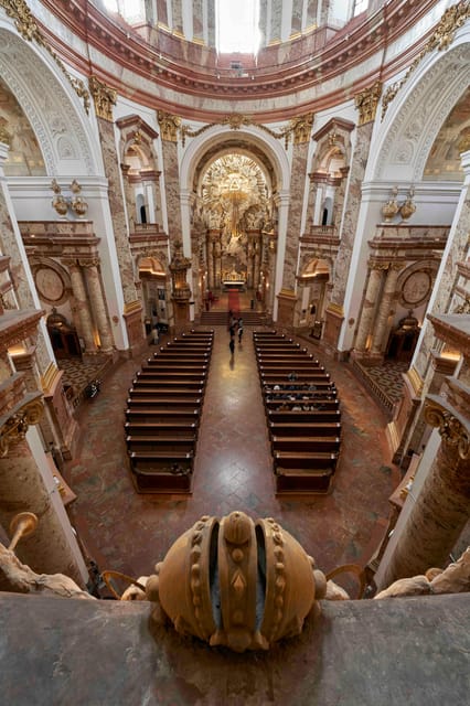 Karlskirche Entry Ticket with Panoramic Terrace Access - The Church Model: A New Perspective on Karlskirche’s Architecture