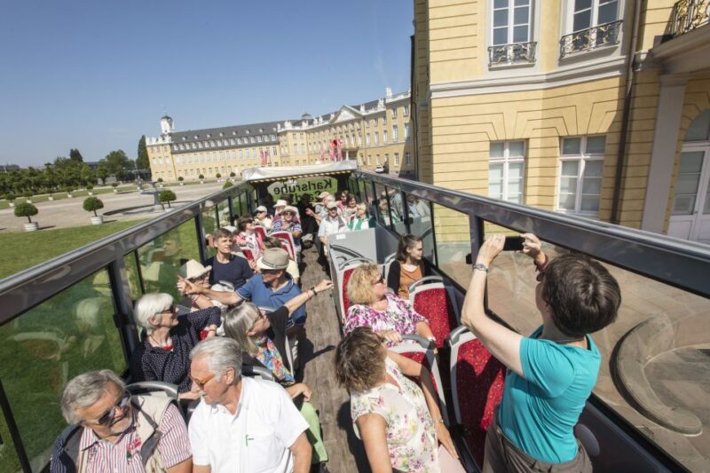 Karlsruhe: 24-Hour Hop-On Hop-Off Sightseeing Bus Ticket - Exploring Karlsruhe’s Main Stops