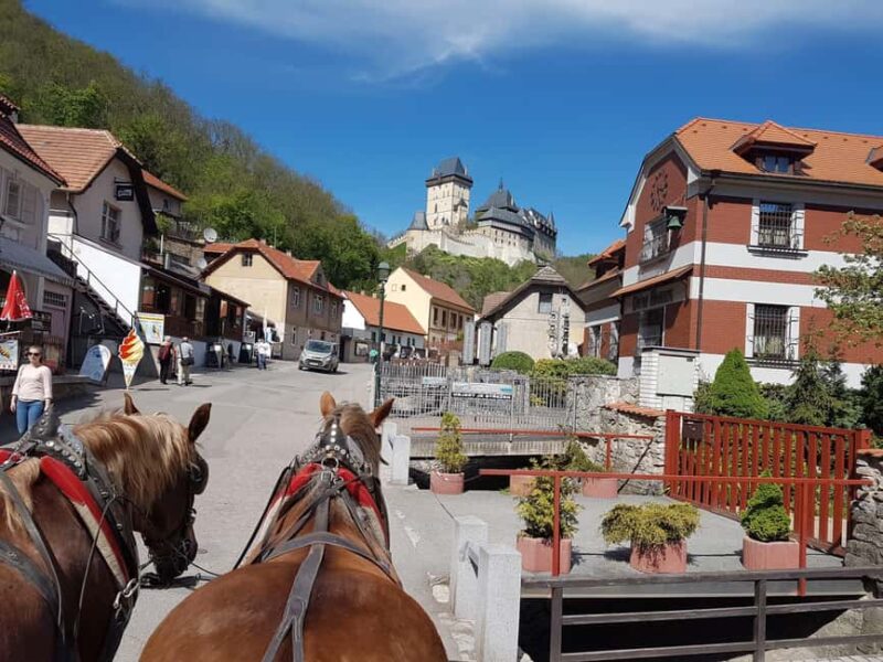 Karltejn castle by horse carriage - Photo Stop at Karltejn Castle: Capture the Moment
