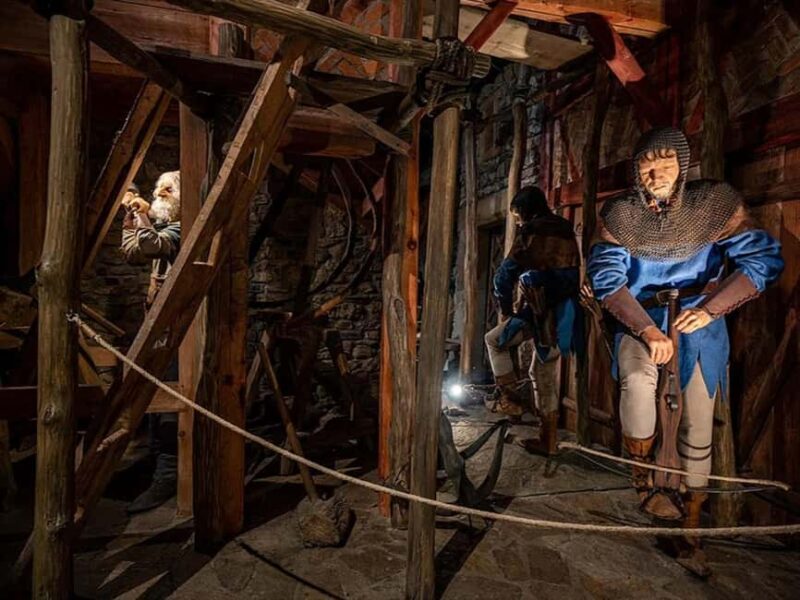 Karltejn: Entry Ticket to Wax Museum & Kaleidoscopic Cinema - The Miniature Medieval Town and Scene Re-creations