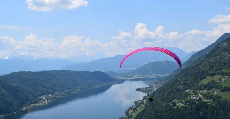 Kärnten/Villach: Tandem Paragliding Flight - Ascent by Cable Car and Scenic Views from Gerlitzen