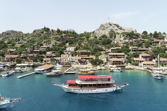 Kas: Kekova Island Sunken City & Historical Sites Boat Tour - Swimming in Aquarium Bay and Camlik Bay