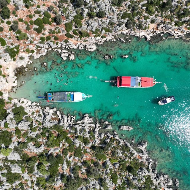 Kas: Private Kekova Boat Tour including transfers - Gokkaya Bay and Esmeralda Bay: Perfect Swimming Spots