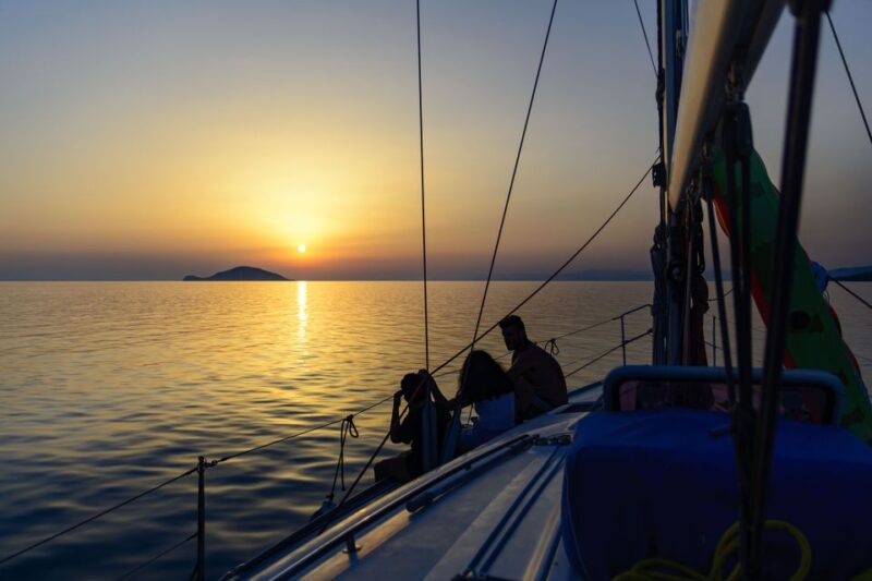 Kassandra: Golden Hour Sailing - Private Sunset Cruise - The Scenic Route Over Toroneos Kolpos