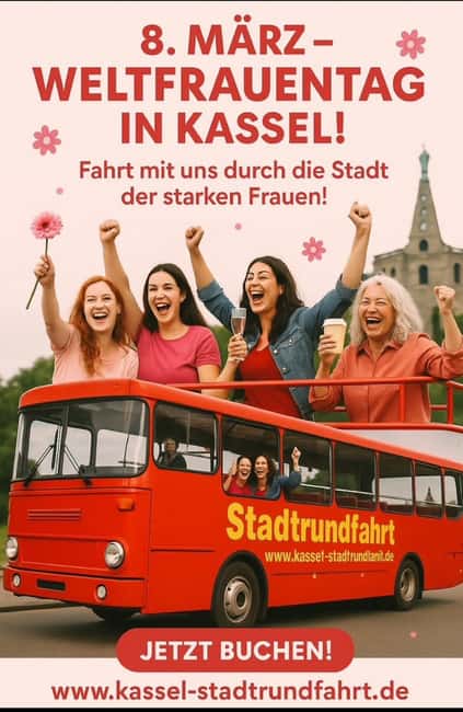 Kassel: Tour zum Weltfrauentag 08.03.2026 - Bus tour - Key Points