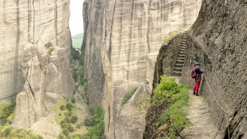 Kastraki: Meteora Via Cordata Hiking Tour to the Great Saint - Key Points
