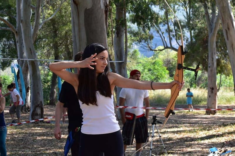 Katakolo: Archery Experience next to a Medieval Castle! - Key Points