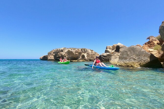 Kayak and canoe tour to Roca Vecchia and La Grotta della Poesia - Logistics: Meeting Point and Group Size
