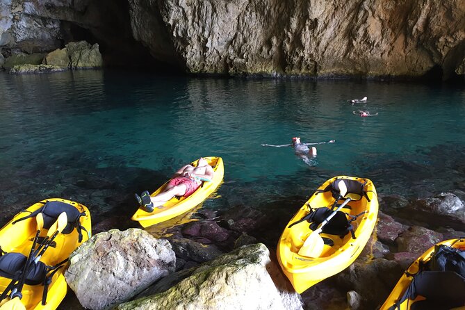 Kayak And Snorkel Excursion in Jávea. Portitxol - Granadella - Dive into the Stunning Coast of Jávea with a Kayak and Snorkel Excursion