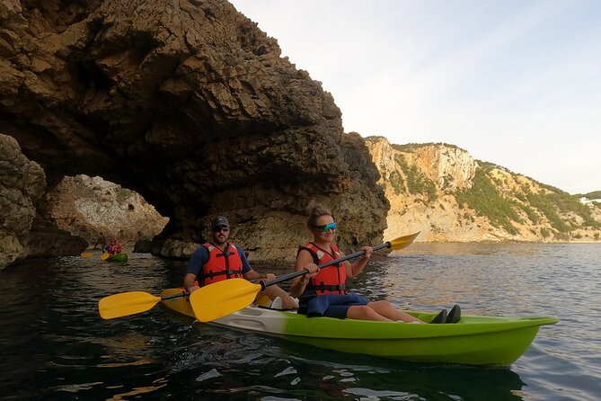 Kayak And Snorkel Excursion in Jávea. Portitxol - Granadella - Exploring Cap de la Nao’s Cliffs and Hidden Caves