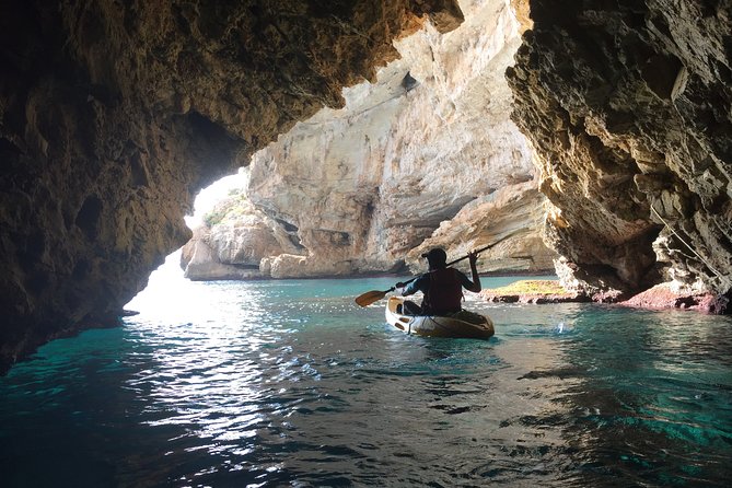 Kayak And Snorkel Excursion in Jávea. Portitxol - Granadella - Middle of the Tour: Cave Snacks and Scenic Breaks