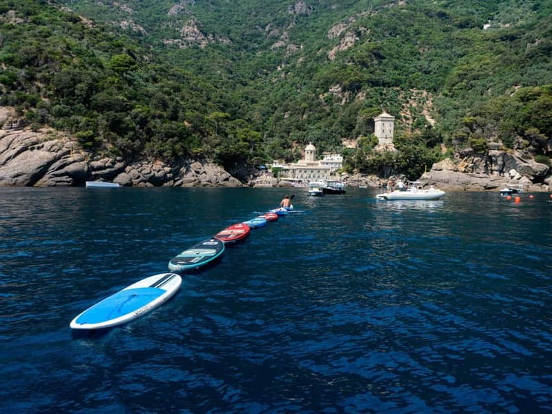 Kayak and SUP tour in Camogli - The Scenic Route: Water and Land Perspectives