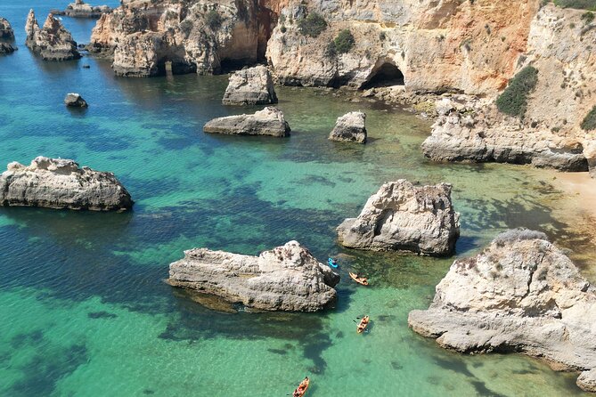 Kayak Cave and Cliff Tour - Alvor and Portimão - Scenic Cliffs and Rugged Coastline of Alvor
