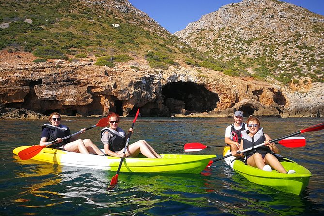 Kayak Dénia "Cova Tallada" + Snorkeling + Speleology - Discover the Unique Kayak and Cave Experience in Benidorm