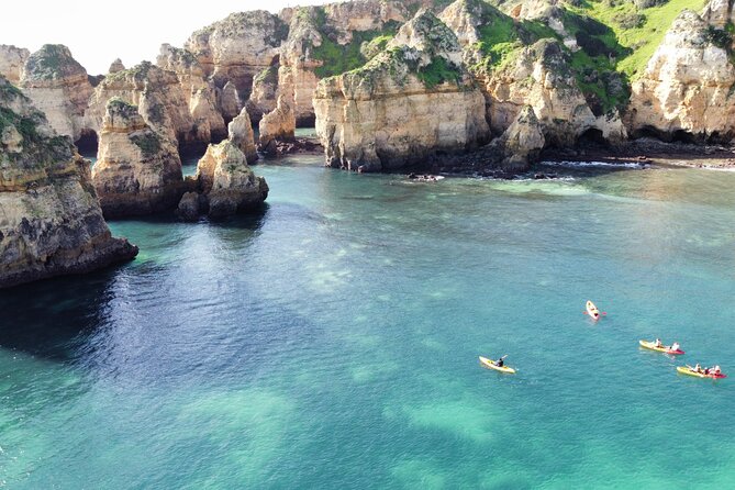 Kayak Experience in Ponta da Piedade - The Boat Transfer: A Scenic Ride to the Starting Point