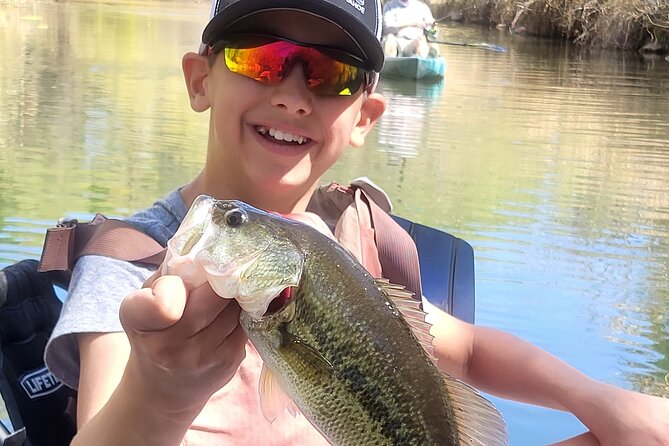 Kayak FISHING Down The Verde River Full Day 20 min from Sedona - The Verde River’s Natural Beauty and Fish Species