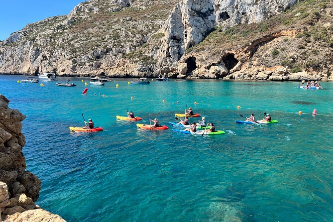 Kayak Javea Guided Cala Granadella, llop marí cave, cala en caló - Pricing and Value for Money