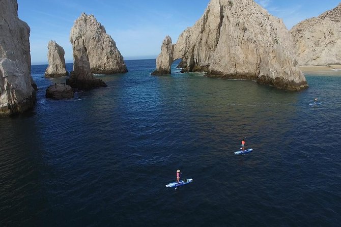 Kayak or Paddle Board & Snorkel to the Arch with Photos included - Paddling to the Iconic El Arco