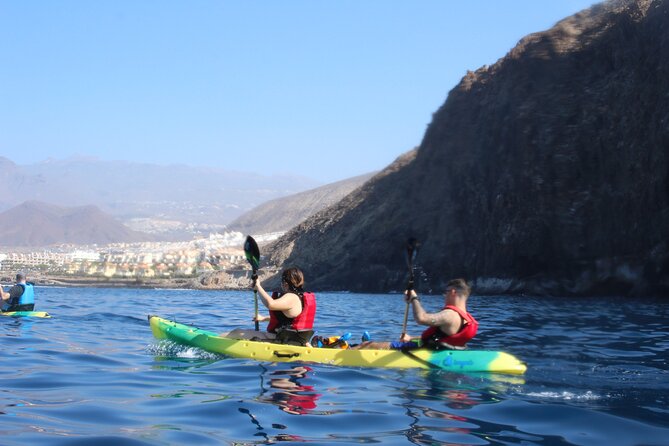 Kayak Route along the Volcanic Coast in Tenerife South with Snorkeling - Snorkeling Equipment and Options
