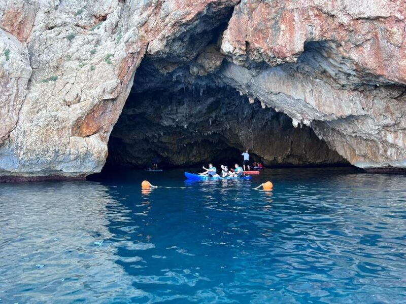 kayak route in granadella javea cave llop marí,cala en caló - Pacing, Physical Requirements, and Suitability