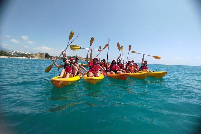 Kayak routes through the Coves of Villajoyosa - Suitable for Families and Beginners