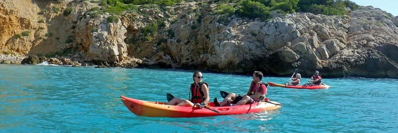 Kayak & Snorkel Adventure  Coves of Sitges + Transport - Key Points