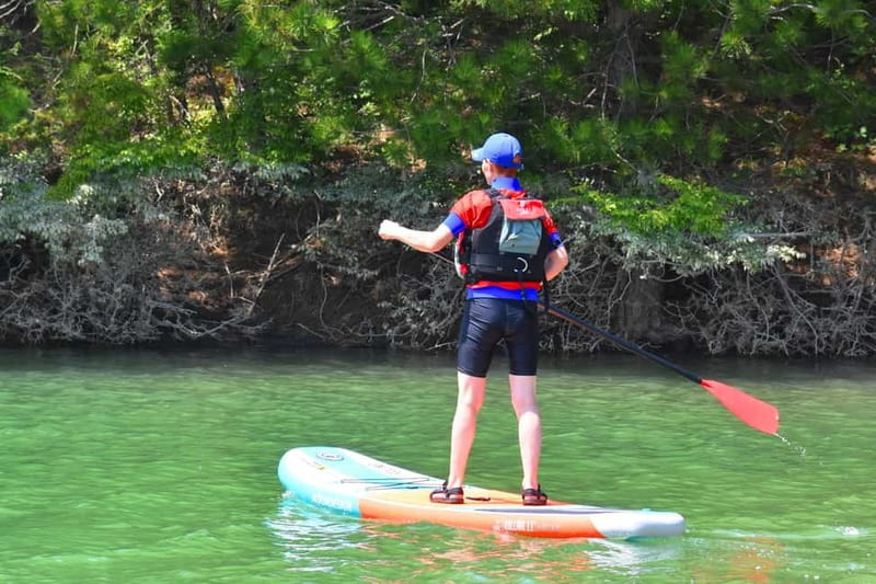 Kayak &SUP in Berat Lake, picnic lunch - Kayaking and SUP in Lake Mbreshtan: A Water Adventure