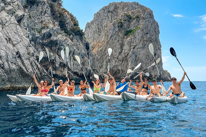 Kayak tour in Capri between caves and beaches. Photos included. - Explore Capri’s Coastline by Kayak for an Authentic Adventure