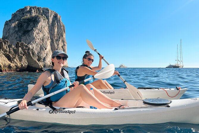 Kayak tour in Capri between caves and beaches. Photos included. - Key Points