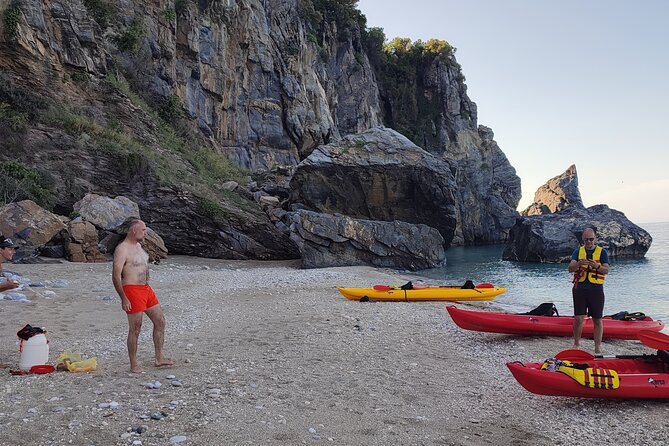 Kayaking Adventure around Pelion Coastline - Starting Point and Meeting Details at Chorefto