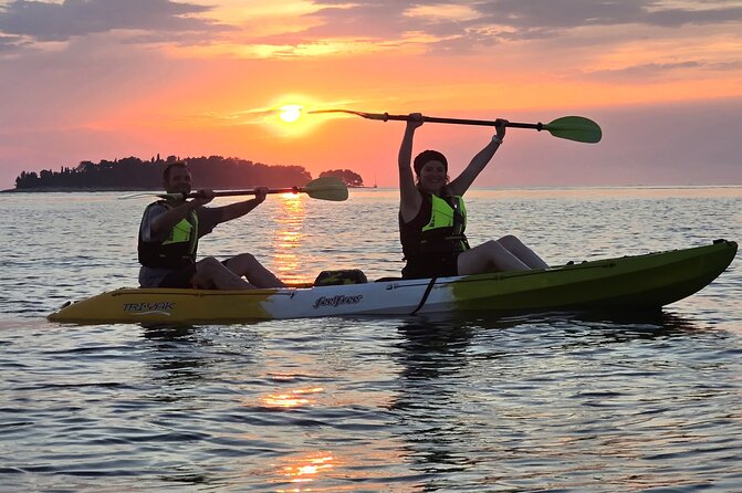 Kayaking and snorkeling trip,free drinks on the island and photo - Starting Point at Porton Biondi in Rovinj