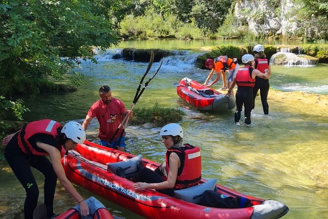 Kayaking in Mreznica Waterfalls near Slunj and Plitvice Lakes - The Waterfalls and Natural Features of Mreznica