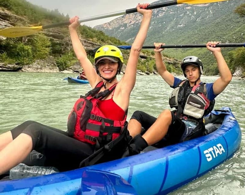 Kayaking in Viosa River - Albania - Safety Gear and Preparation for the Adventure